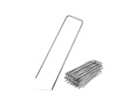 Szpilka metal.galw.U 7cm/15cm-100szt LUZ ATSMGU1715/100L BRADAS