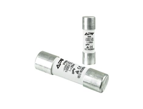 Wkładka bezpiecznikowa 10x38 25A 1000V DC gPV APV-WB-10X38-25A