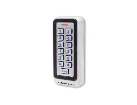 Qoltec Zamek szyfrowy TRITON z czytnikiem RFID kod karta brelok IP68 EM