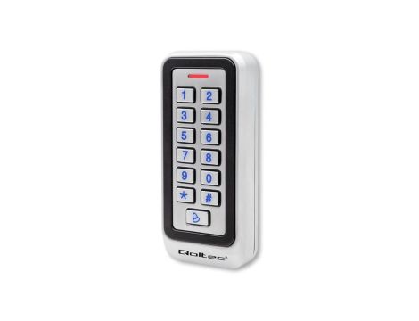 Qoltec Zamek szyfrowy RHEA z czytnikiem RFID kod karta brelok dzwonek IP68 EM