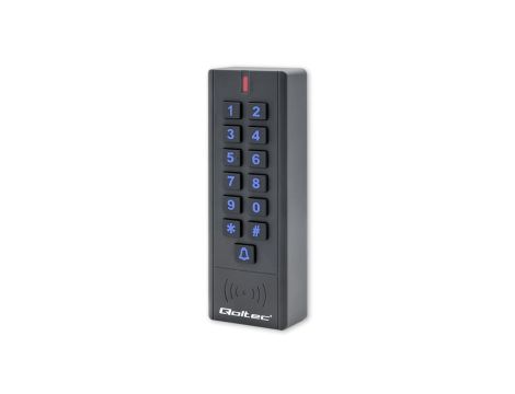 Qoltec Zamek szyfrowy CALISTO z czytnikiem RFID kod karta brelok dzwonek IP68 EM