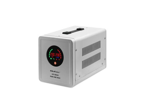 Qoltec Zasilacz awaryjny UPS 800VA/560 Przetwornica 12/230V z AVR Sinus
