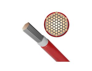 Qoltec Kabel solarny fotowoltaiczny 4mm 100m czerwony