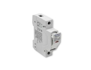 Qoltec Podstawa bezpiecznikowa z diodą + bezpiecznik DC 1P1000V 20A 10x38 solar