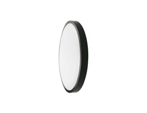 Plafoniera LED 18W 1800lm 4000K IP44 Okrągła fi225 Mleczny Czarna Ramka z mikrofalowym czujnikiem ruchu 7669