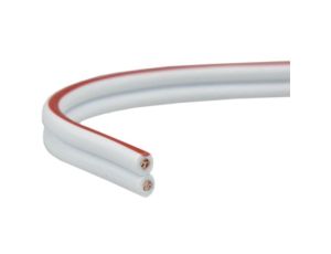 Przewód głośnikowy SMYp 2x1 biały CU miedź Mercor /100m/