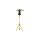 Lampa warsztatowa LED HERCULES 2x25W 4000lm i 2000lm 6500K IP54 na statywie GW-0032