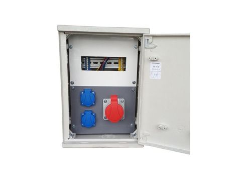 Rozdzielnica budowlana erbetka 16/5 400V - 2x230 rozdzielnia złącze kablowe pomiarowe RBOG1