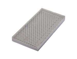 AO000025, reflektor, 8x100x50mm, samoprzylepny, PMMA+PMMA, polaryzacyjny