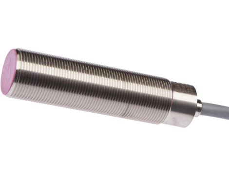 IB180250, czujnik indukcyjny, M18x1 70long, Płytka, Sn: 5, 10-35V DC, 0-180C, PNP NC, Kabel 2m Silikon, IP65