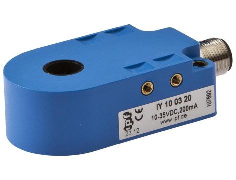 Czujnik indukcyjny, 20x71x35mm, pierścień 10.1, 10-35VDC, PNP NC/NO, złącze M12 3-PIN, IP67, Poliamid, Static IY100320