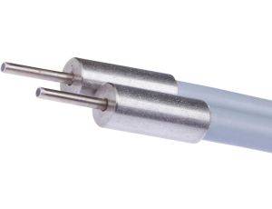 Bariera światłowodowa, 0,6m, gł: Stal nierdzewna 10long Ø1,5 Ø6, końcówka: M18x1 mosiądz, Sn: 180, -40-180C, IP67 LS060101