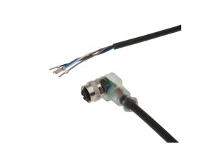 VKA00821, Kabel połączeniowy, 10m, M12 żeński 5pin kątowy, Końcówka wolna, 5x0,34mm, PUR, Ø5,2mm, 30V, -30-90C, IP67, TPU, 4A
