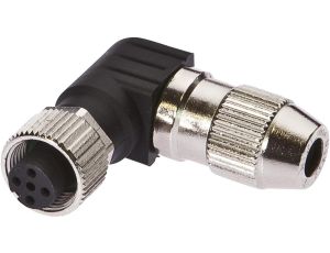 Gniazdo kablowe Ø4-5,1mm, 4A, 32V, -25-85C, M12 żeńskie 4-PIN, IP67 VK003D20