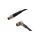VK500F72, Kabel przyłączeniowy, 5m, M8 żeński 3pin kątowy, M8 męski 3pin prosty, 3x0,34mm, PUR, IP67, Silikon