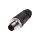 VK003028, Złącze kablowe Ø3-6,5mm, 4A, 240V, -25-90C, M12 Męskie 4pin, IP67, PBT