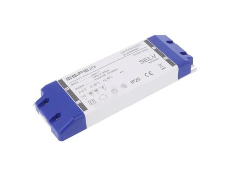 Zasilacz impulsowy LED 60W 12VDC 5A 220240VAC IP20 -1040C LNF6012CV