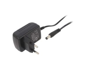 Zasilacz impulsowy stałonapięciowy 12VDC 1A 12W 5,5/2,1 E1212W2E-ES-2155S