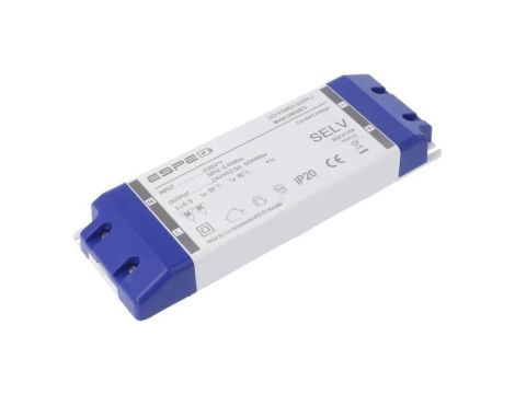 Zasilacz impulsowy LED 60W 24VDC 2,5A 220240VAC IP20 OUT 1 LN6024CV