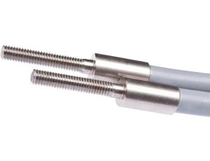 Bariera światłowodowa, 0,6m, gł: Stal nierdzewna 39long M4x0,7 Ø8, końcówka: M18x1 mosiądz, Sn: 700, -40-180C, IP67 LS060305