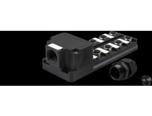 Rozdzielacz, 8x M12 5-PIN, PBT, M20 x 1,5 VK000009