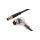 VK100F62, Kabel przyłączeniowy, 1m, M12 żeński 3pin kątowy, M8 męski 3pin prosty, 3x0,34mm, PUR, IP67