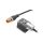 VK15C562, Kabel przyłączeniowy, 1,5m, Złącze zaworu typ B żeński 3pin kątowy, M12 męski 5pin prosty, 3x0,5mm, PUR