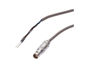 Kabel przyłączeniowy, 2m, Lemo-mini Female 3-PIN Straight, Końcówka wolna, 3 żyły, -40-180C VK2000L4