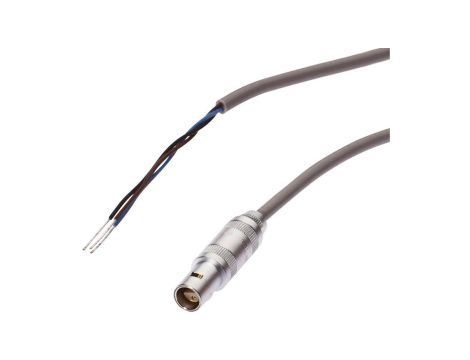 VK2000L4, Kabel przyłączeniowy, 2m, Lemo-mini Female 3pin Straight, Końcówka wolna, 3 żyły, -40-180C