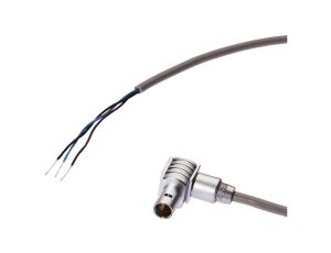 Kabel połączeniowy, 5m, Lemo-mini Female 3-PIN Angular, Free conductor end 3-PIN, 3wire, -40-180C VK5000L0
