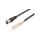 VKB00A25, Kabel przyłączeniowy, 20m, M12 żeński 8pin prosty, Końcówka wolna, 8x0,25mm, PUR