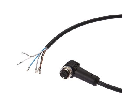 VKB05621, Kabel przyłączeniowy, 20m, M12 żeński 5pin kątowy, 5x0,34mm, PUR, Ø5,6mm, 60V, -25-90C, IP67, Ekranowany