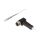 VKA0H021, Kabel przyłączeniowy, 10m, M12 żeński 3pin kątowy, Końcówka wolna, 3x0,34mm,PTFE, Ø3,8mm, 250V, -20-150C, IP65