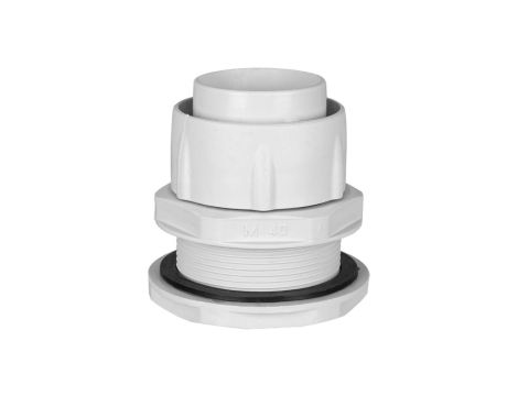 Dławik do rury elastycznej szary GUS fi: 40mm IP65