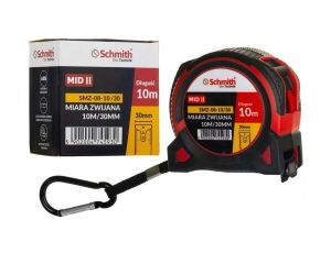 Miara metrówka zwijana premium 10m 30mm Schmith