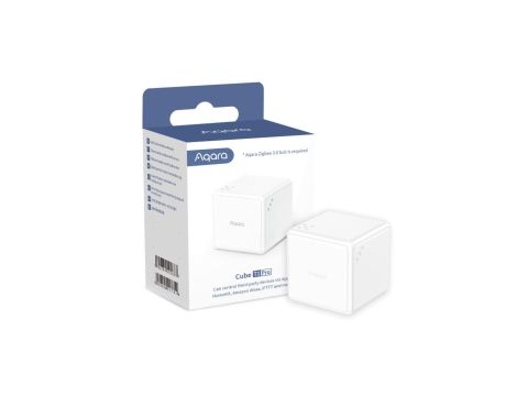 Kostka sterująca Kontroler, Zigbee, Biała, CTP-R01 Aqara Cube T1 Pro