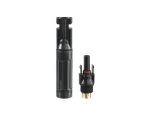 Złącze fotowoltaiczne MC4 z gniazdem bezpiecznikowym 10x38 MC4 1000V 10-32A MC4-B10X38