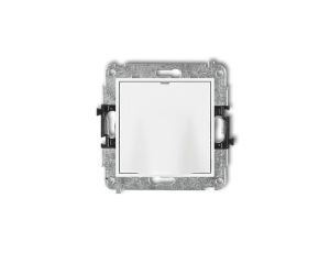 ICON Mechanizm wypustu kablowego biały mat 25IWPK