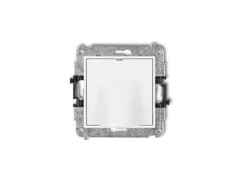 ICON Mechanizm wypustu kablowego biały mat 25IWPK