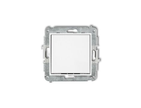 ICON Mechanizm łącznika krzyżowego (jeden klawisz bez piktogramu) biały IWP-6.1