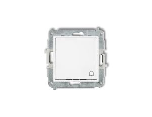 ICON Mechanizm łącznika zwierny dzwonek biały IWP-4