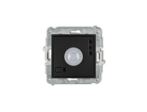 ICON Mechanizm elektronicznego czujnika ruchu czarny mat 12ICR-1