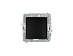 ICON Mechanizm łącznika zwierny światło czarny mat 12IWP-5