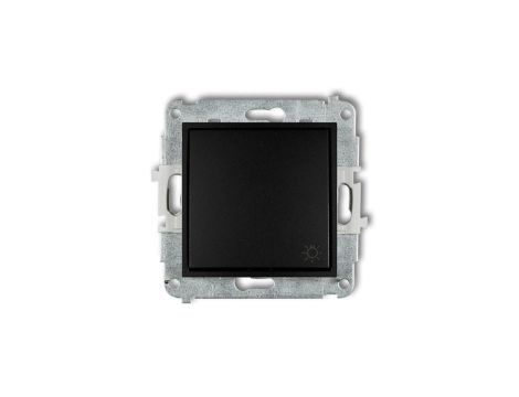 ICON Mechanizm łącznika zwierny światło czarny mat 12IWP-5