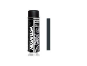 Farba do felg antracyt lakier akrylowy spray 500ml RAL 7016 MEGAFELGA A