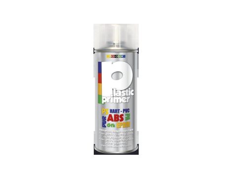 Farba podkład do plastiku bezbarwny spray 400ml PLASTIC PRIMER