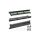 Patch panel RACK 19 kat.6 24p UTP z półką 1U czarny