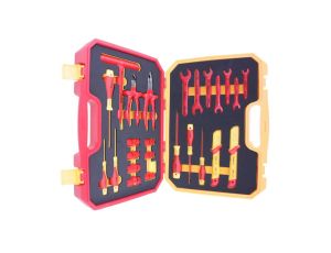 Zestaw narzędzi izolowanych 1000V, 25 części, narzędzia izolowane do pracy pod napięciem 1kV