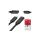 UNITEK Kabel USB 2.0 typ-C (wtyk / gniazdo) Quick Charge 2.0 czarny 1m