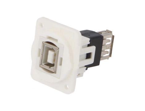 Łącznik USB A - USB B 2.0 FT plastik CP30207NXW